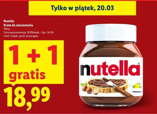 Krem do smarowania promocja w Lidl