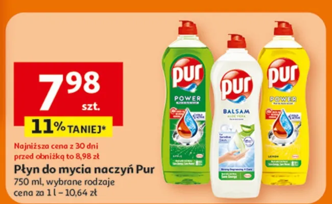 Płyn do mycia naczyń promocja w Auchan