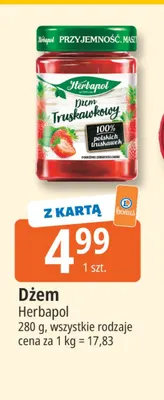 Dżem Herbapol promocja w Leclerc