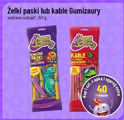 Żelki paski lub kable wybrane rodzaje promocja w POLOmarket