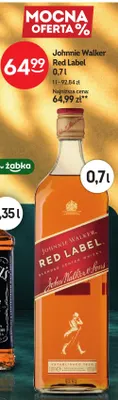 Whisky Johnnie Walker Red Label promocja w Żabka