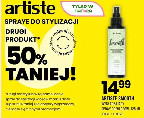 Spray wygładzający Smooth do włosów promocja w Drogerie Natura