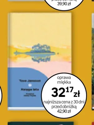 Książka oprawa miękka Tove Jansson promocja w Empik