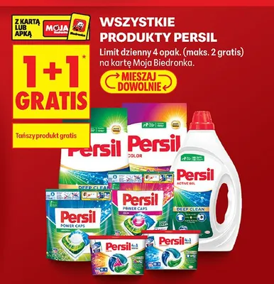 Żel do prania Persil Color Active Gel promocja w Biedronka