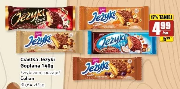 Ciastka Jeżyki Cafe Goplana promocja w API Market
