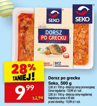 Dorsz po grecku promocja w Twój Market