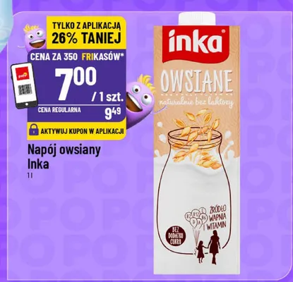 Napój owsiany Inka promocja w POLOmarket