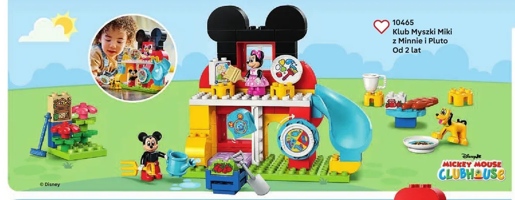 Klocki LEGO DUPLO 10465 Klub Myszki Miki z Minnie i Pluto promocja w LEGO
