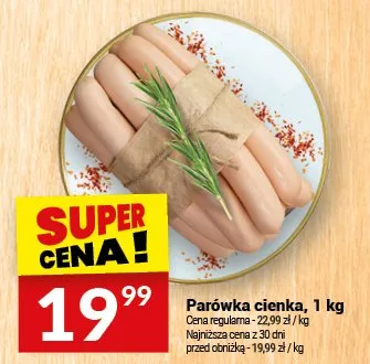 Parówka cienka promocja w Twój Market