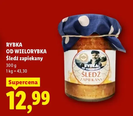 Śledź zapiekany promocja w Lidl