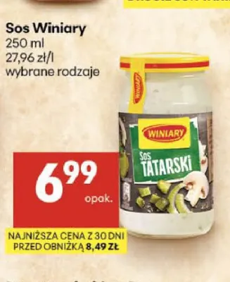 Sos Winiary promocja w Delikatesy Centrum