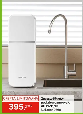Zestaw filtrów pod zlewozmywak AUT1211/10 promocja w Leroy Merlin