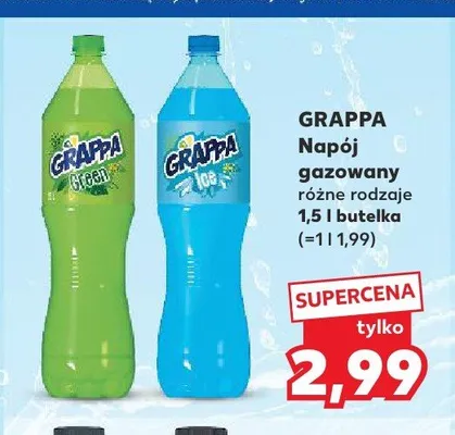 Napój gazowany Grappa Ice promocja w Kaufland