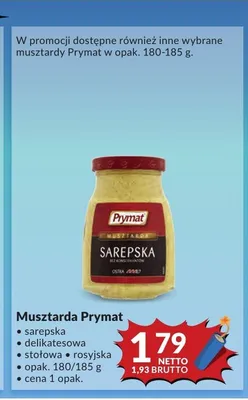 Musztarda Prymat Rosyjska promocja w Makro