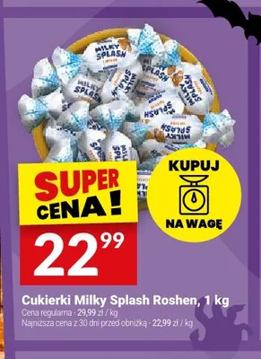 Cukierki Milky Splash Roshen promocja w Twój Market
