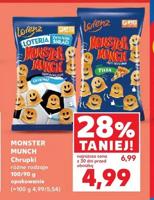 Chrupki Monster Munch Original promocja w Kaufland