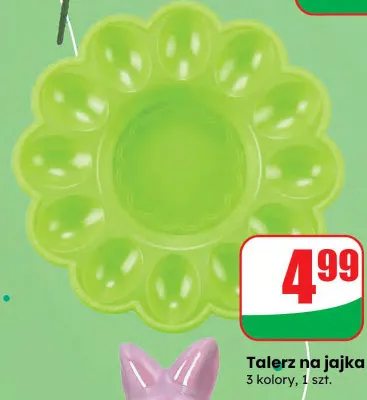 Talerz na jajka promocja w Dino