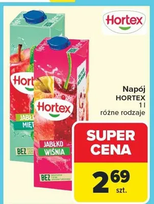 Napój różne rodzaje promocja w Carrefour