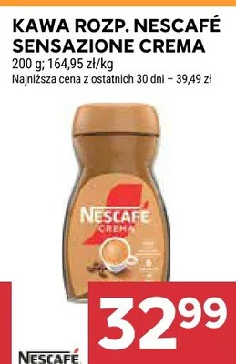 Kawa rozpuszczalna sensazione crema promocja w Stokrotka