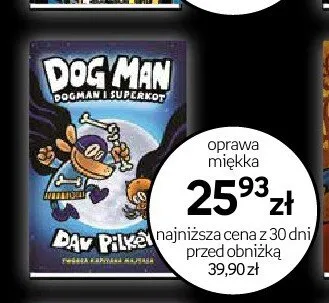 Książka Dog Man i Superkot oprawa miękka promocja w Empik
