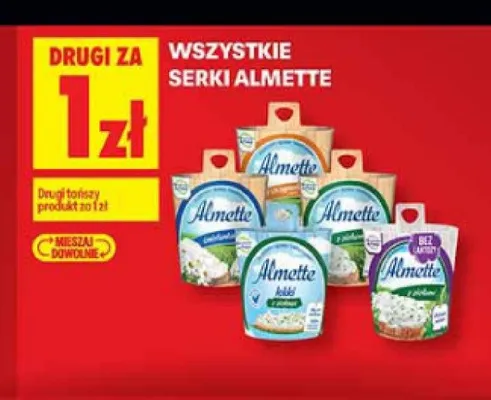 Serek Almette promocja w Biedronka