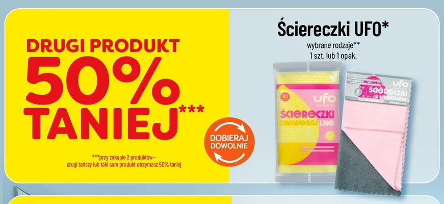 Ściereczki uniwersalne UFO promocja w POLOmarket