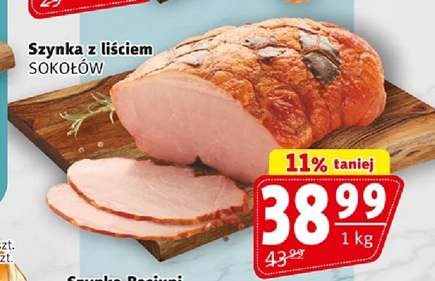 Szynka z liściem Sokołów promocja w Prim Market