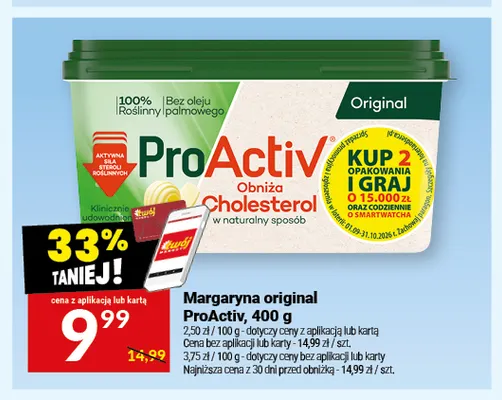 Margaryna original ProActiv promocja w Twój Market