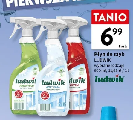 Płyn do szyb Ludwik Anty Para promocja w Intermarche