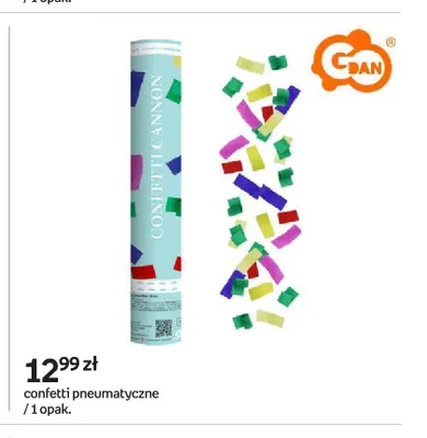 Confetti pneumatyczne GoDan promocja w Empik