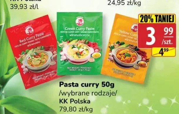 Pasta curry Green Curry Paste promocja w API Market
