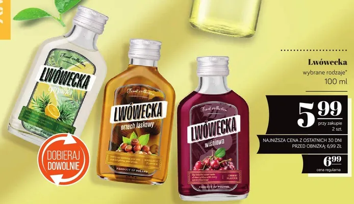Napój alkoholowy Lwówecka orzech laskowy promocja w POLOmarket