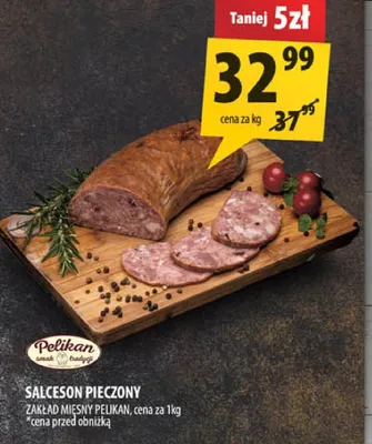 Salceson pieczony Zakład Mięsny Pelikan promocja w Arhelan