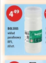 Wkład parafinowy RP3 Bolsius promocja w Drogerie Laboo