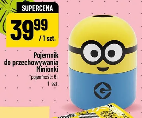Pojemnik do przechowywania Minionki 6 l promocja w POLOmarket