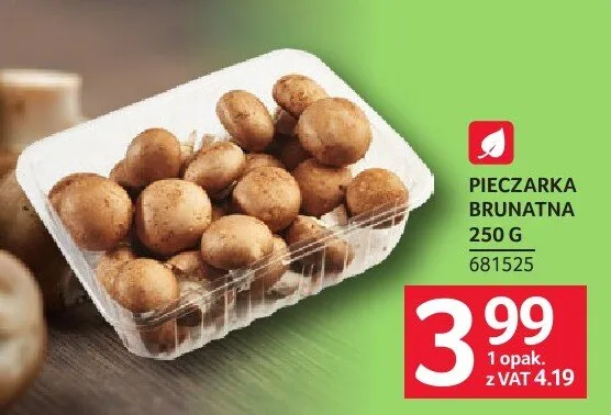 Pieczarka brunatna promocja w Selgros