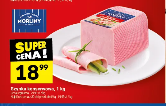 Szynka konserwowa Morliny promocja w Twój Market