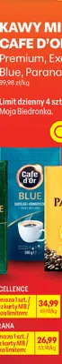 Kawa mielona Cafe d'Or Blue promocja w Biedronka