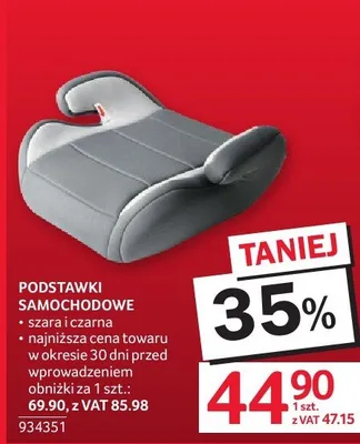 Podstawki samochodowe promocja w Selgros