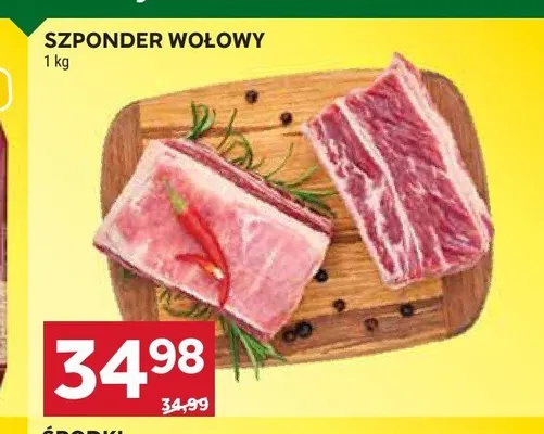 Szponder wołowy promocja w Stokrotka