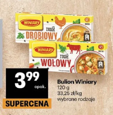 Bulion drobiowy Winiary promocja w Delikatesy Centrum