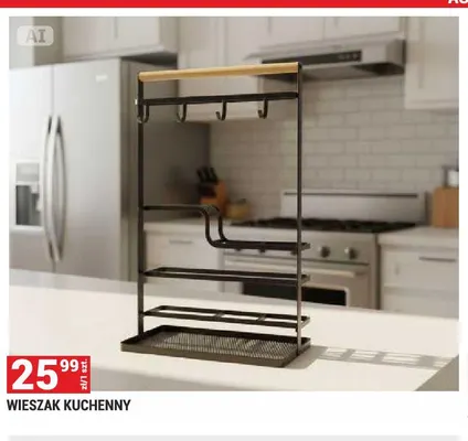 Wieszak kuchenny promocja w Merkury Market