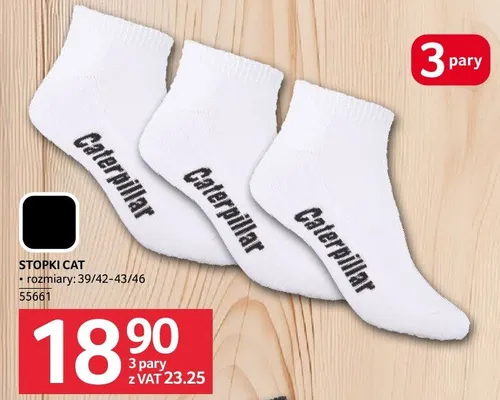 Stopki CAT promocja w Selgros