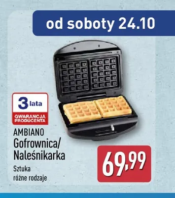 Naleśnikarka Ambiano promocja w Aldi