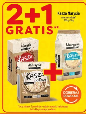 Kasza Marysia promocja w POLOmarket