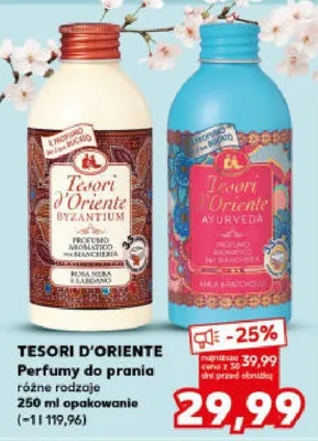 Perfumy do prania różne rodzaje 250ml promocja w Kaufland