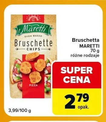 Bruschetta Maretti promocja w Carrefour Express