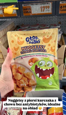 Nuggetsy z piersi kurczaka promocja w Biedronka