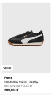 Sneakersy niskie Puma czarny promocja w Lounge by Zalando