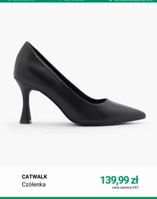 Czółenka Catwalk promocja w Deichmann